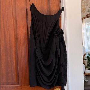 Heiress Beverly Hills Black Corset Mini